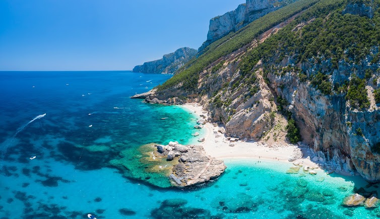RIB Boat Trip to Cala Goloritzé & to the Gulf of Orosei with Snorkeling & Prosecco.