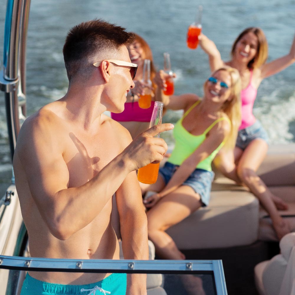 Private Sunset RIB Boat Trip along the Coast of Baunei & Ogliastra with Apéritif from Davide Skipper Arbatax.