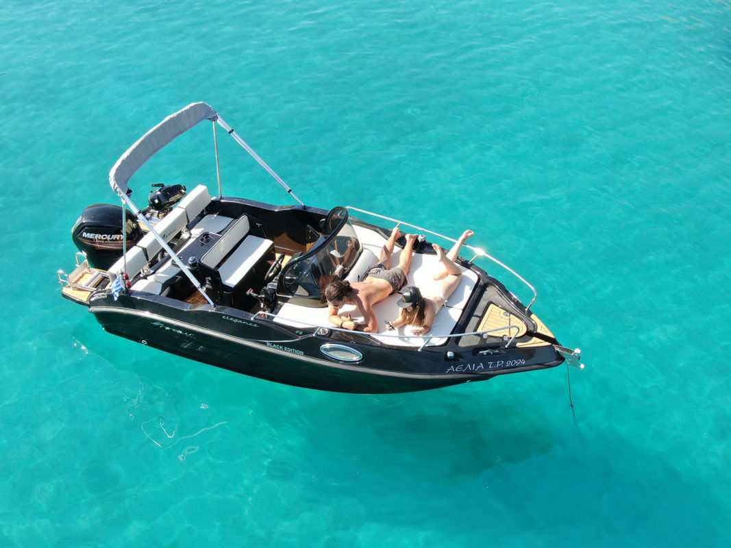Private Boat Trip from Zakynthos to the Blue Caves & Xygia Beach with Turtle Spotting from Aqua Travel Zakynthos.