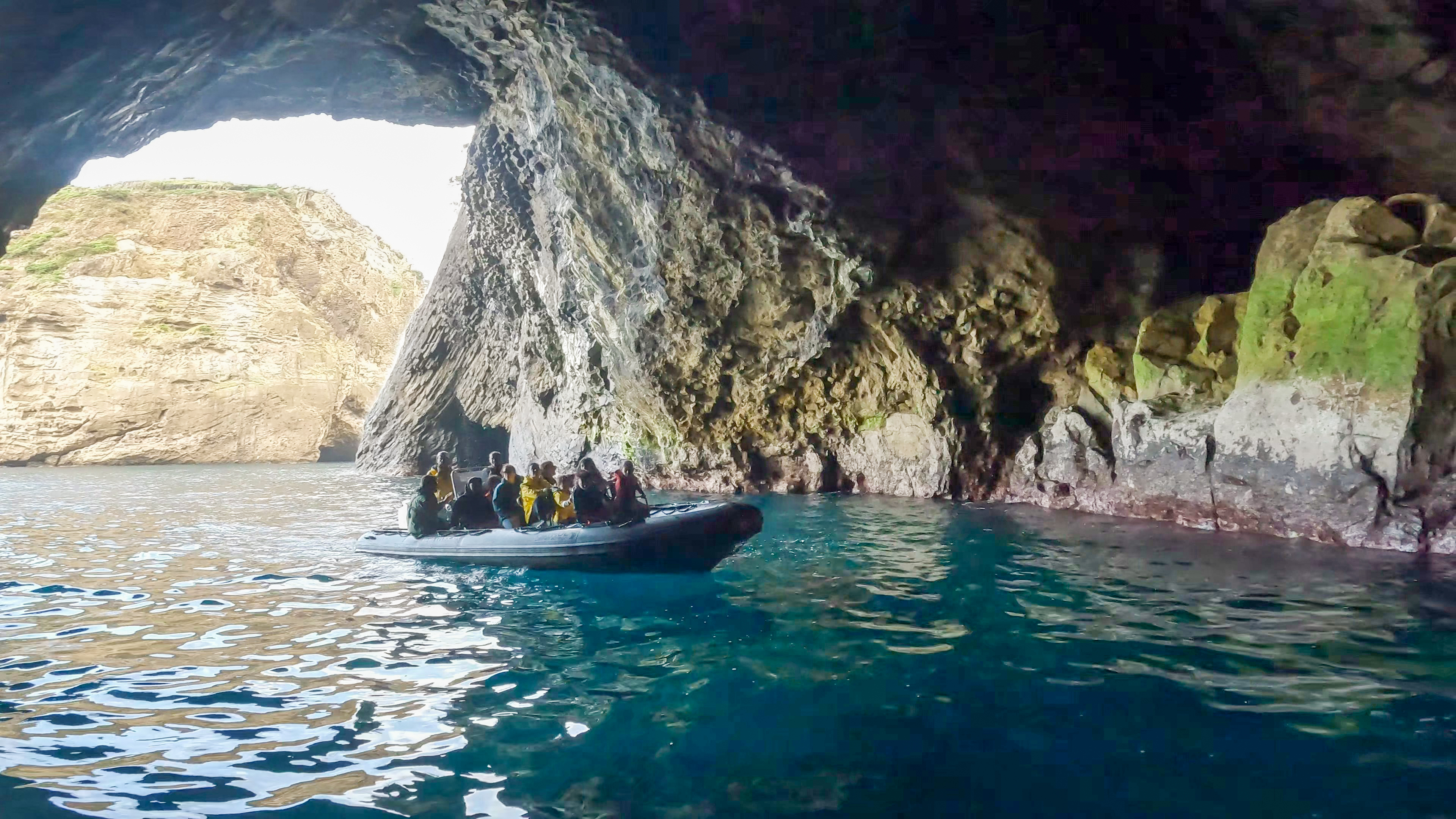 Gita in barca da Santa Cruz das Flores  e bagno in mare.