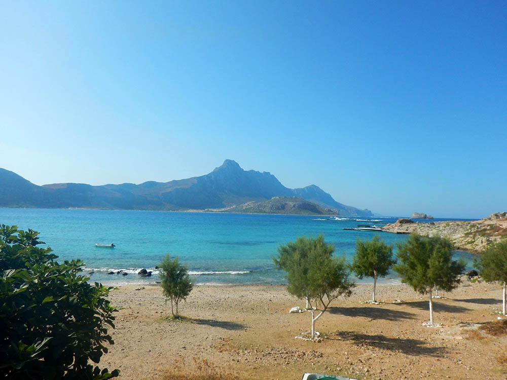 Private Bootstour ab Falasarna nach Balos & Gramvousa mit Schwimmen mit Falasarna Private Cruises.