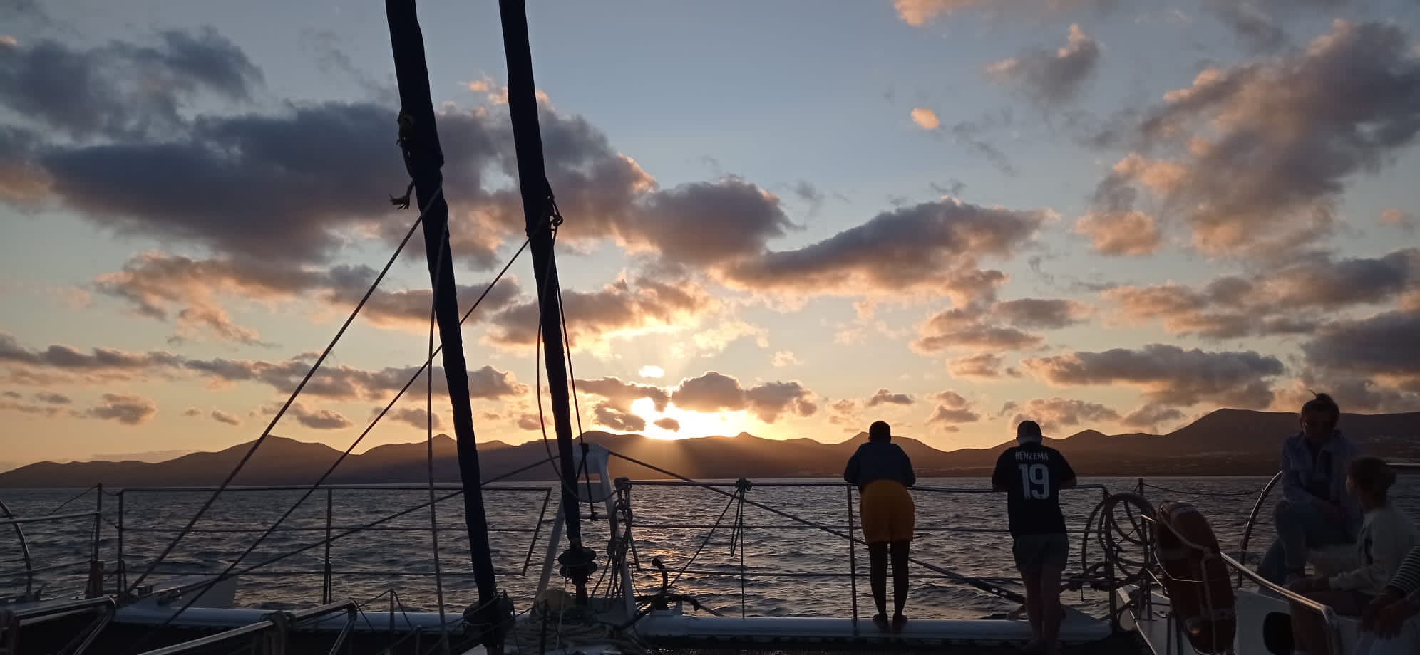 Sunset Catamaran Trip in Lanzarote with Dolphin Watching & Apéritif.