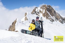 Lezioni di Snowboard per avanzati con Ski- & Snowboard School Kaprun.