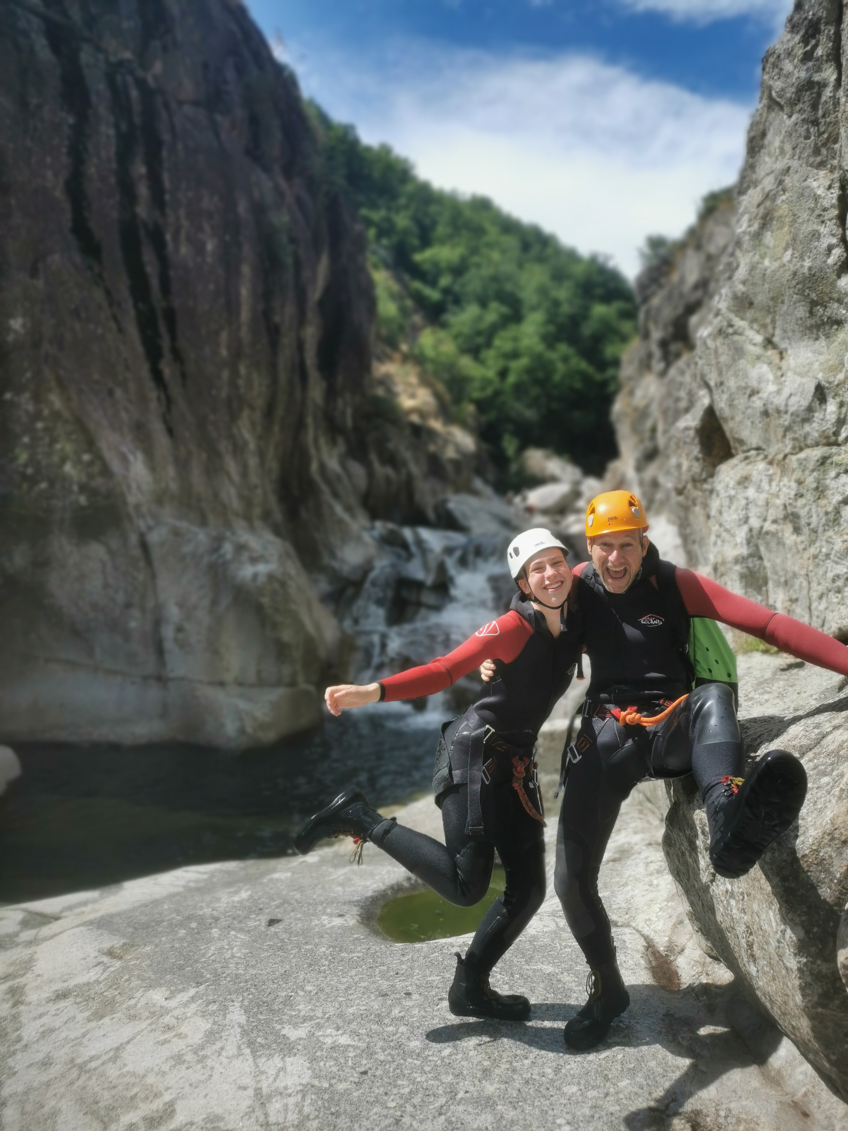 Half-Day Canyoning in Chassezac Canyon - Discovery from Born 2 Aventure Ardèche Lozère.