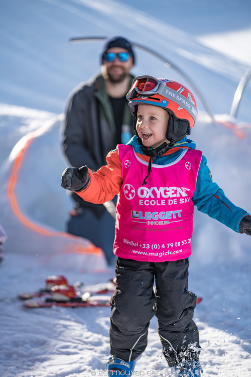 Kids Ski Lessons (3-4 y.) Level "Petit Ours".