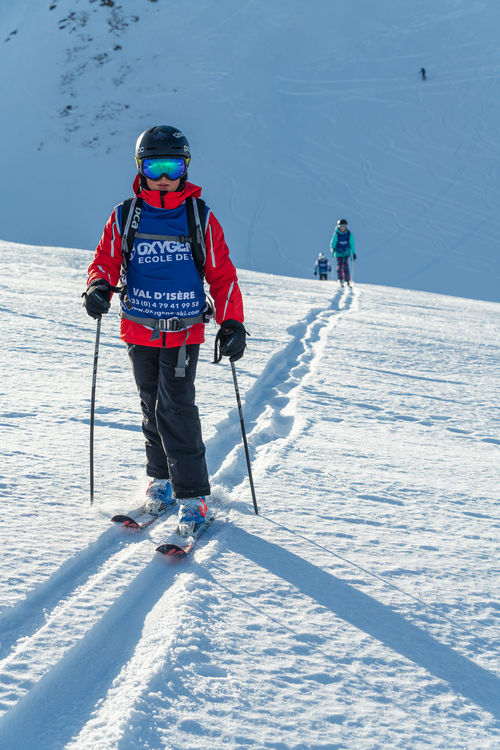 Teens Ski Lessons (12-17 y.) for Advanced Skiers from Oxygène La Plagne.
