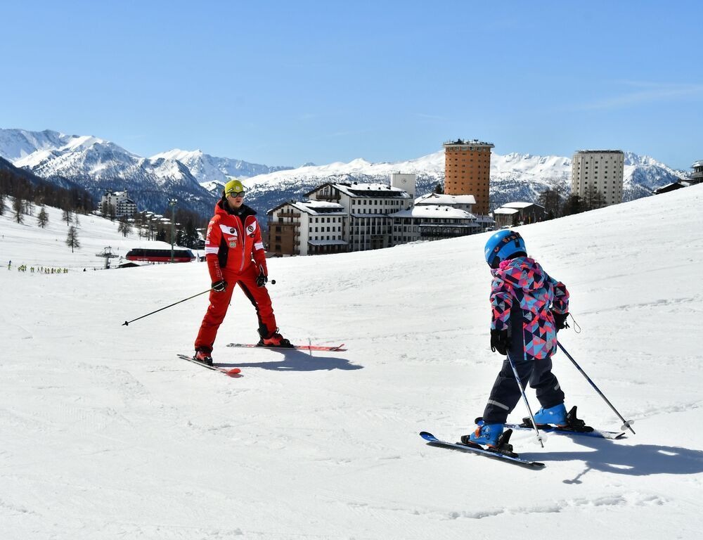 Private Ski Lessons for Kids (3-13 y.) of All Levels.