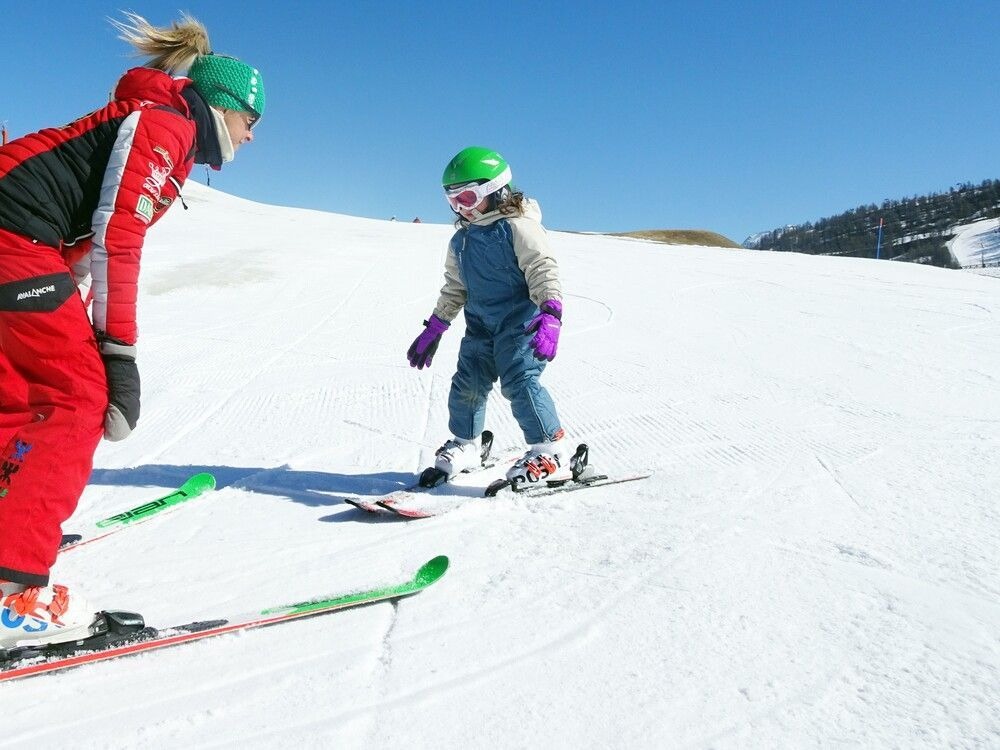Private Ski Lessons for Kids (3-13 y.) of All Levels from Scuola Nazionale Sci Sestriere.