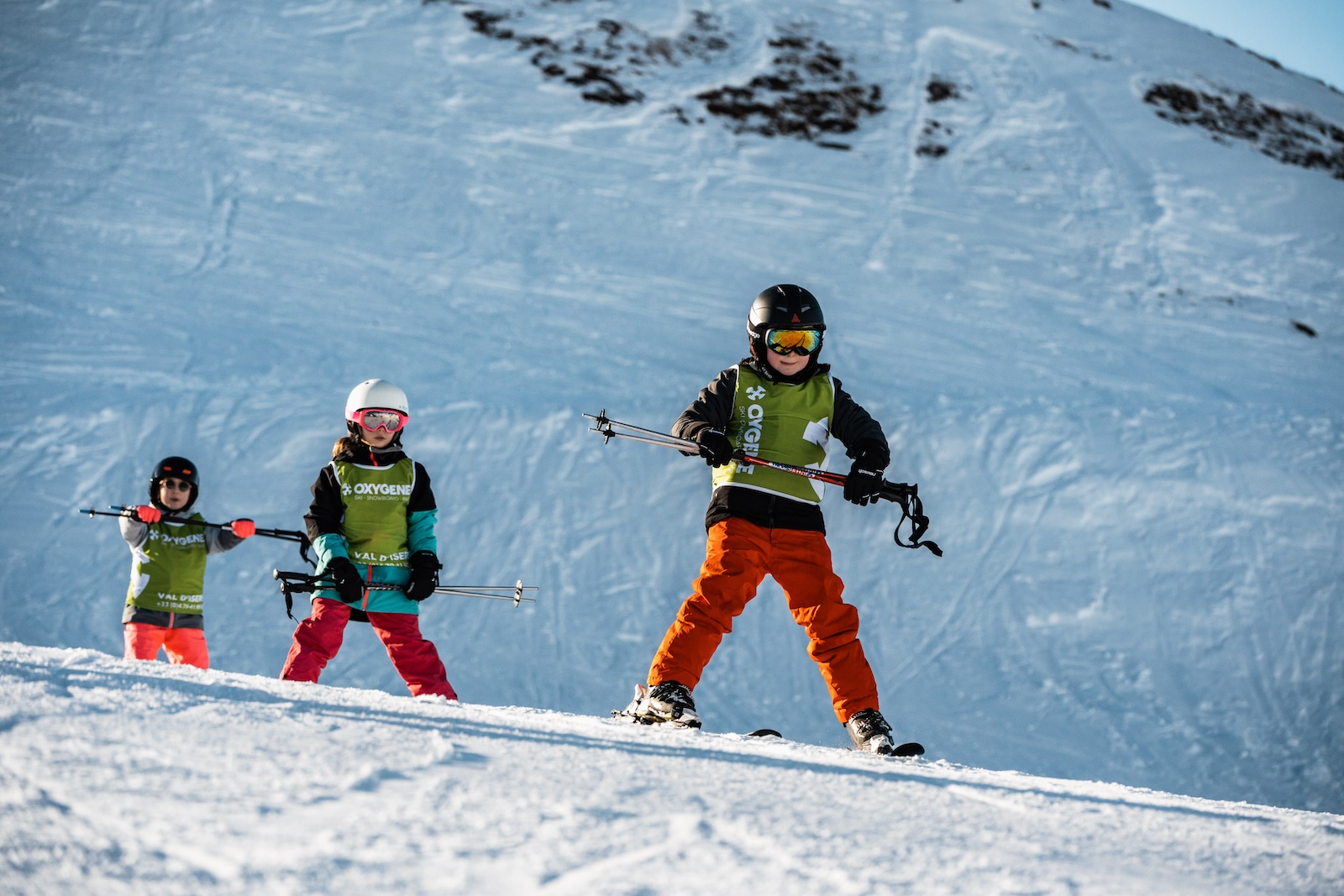 Lezioni di sci per bambini (5-12 anni) - Max 6 per gruppo con Scuola di sci Oxygène Serre Chevalier.