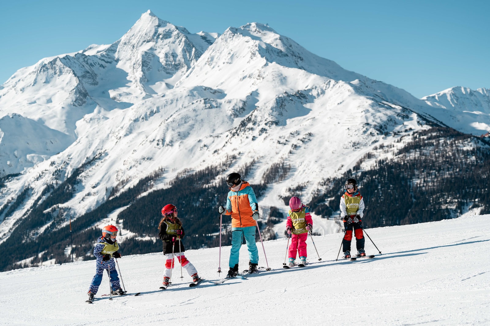 Lezioni di sci per bambini (5-12 anni) - Max 6 per gruppo.