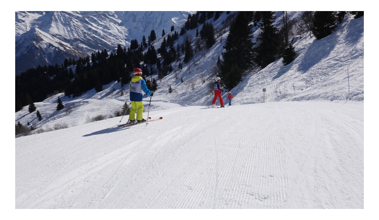 Privater Kinder-Skikurs (ab 3 J.) für alle Levels.