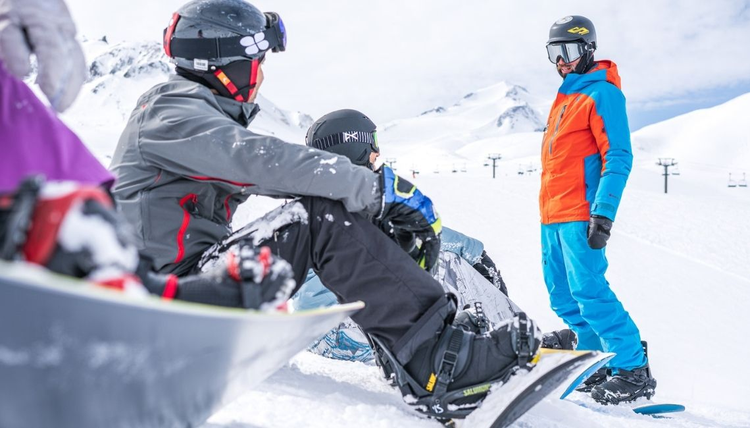 Privater Snowboardkurs für Kinder & Erwachsene aller Levels.