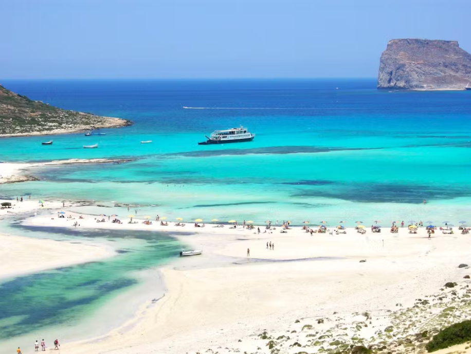 Private Bootstour - Balos Strand und Lagune mit Schwimmen & Sightseeing.