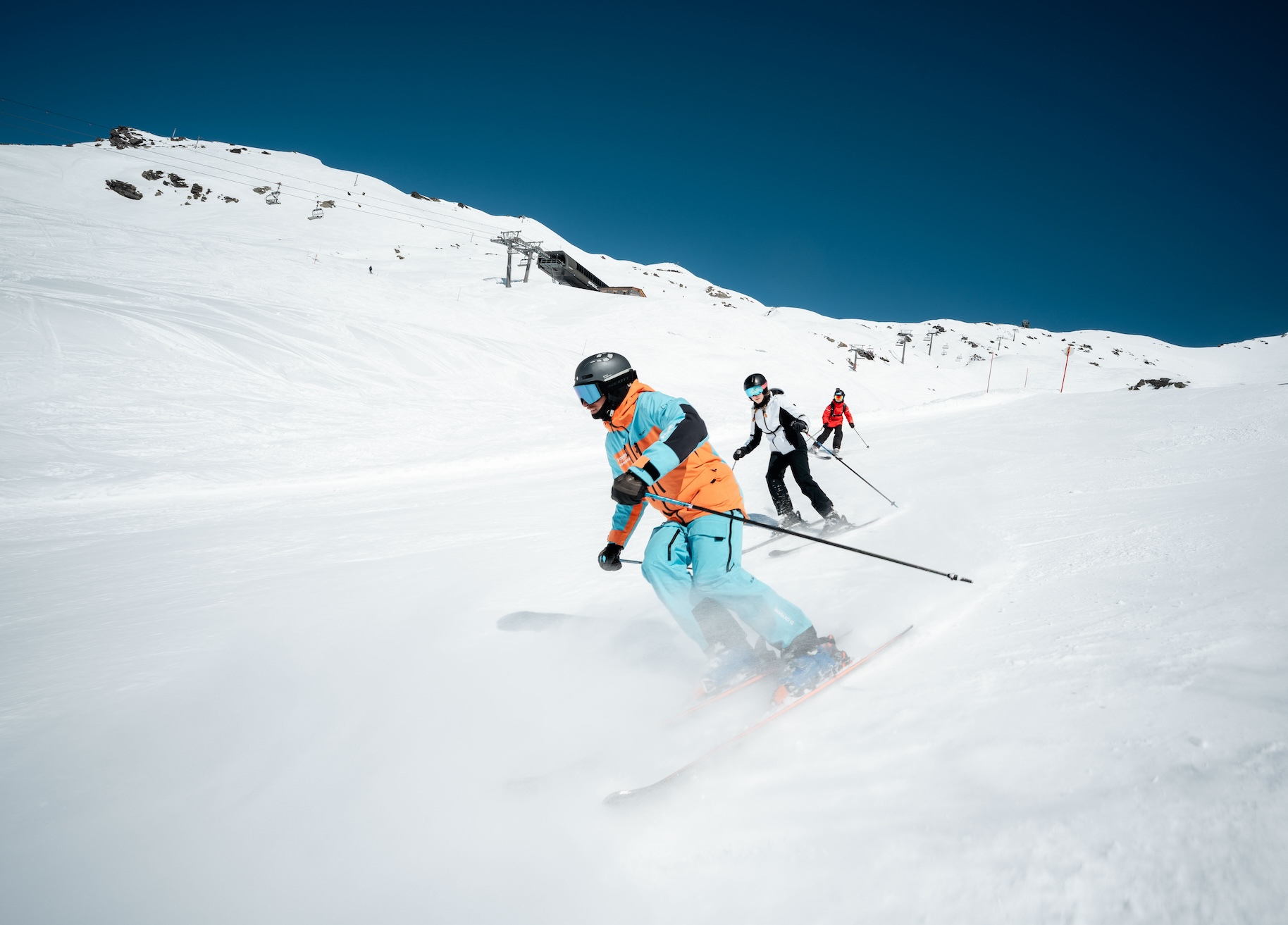 Cours de ski Enfants (13-16 ans) pour Skieurs confirmés - Max 8 par groupe.