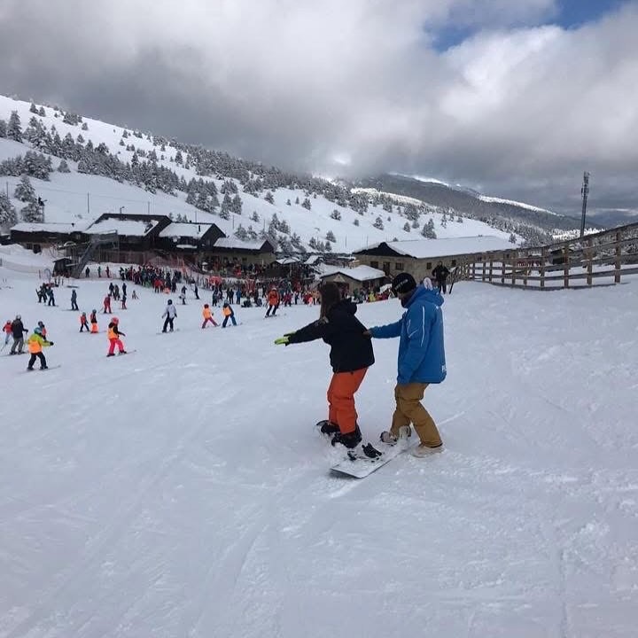 Privé Snowboardlessen (vanaf 4 jaar) voor Alle niveaus in Alto Campoo.