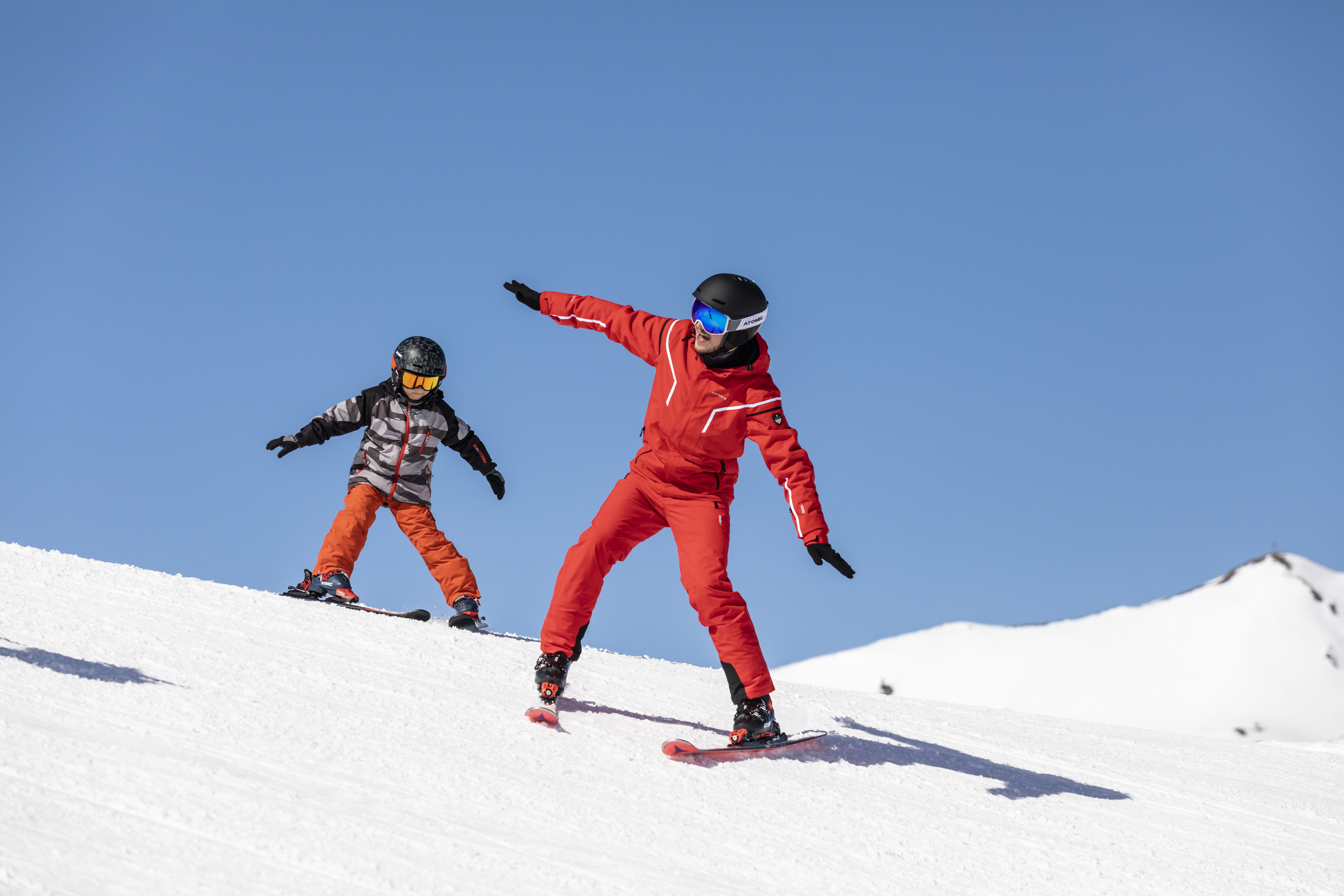 Lezioni private di sci per bambini (4-13 anni) per tutti i livelli con Ski- und Snowboardschule Bayrischzell.
