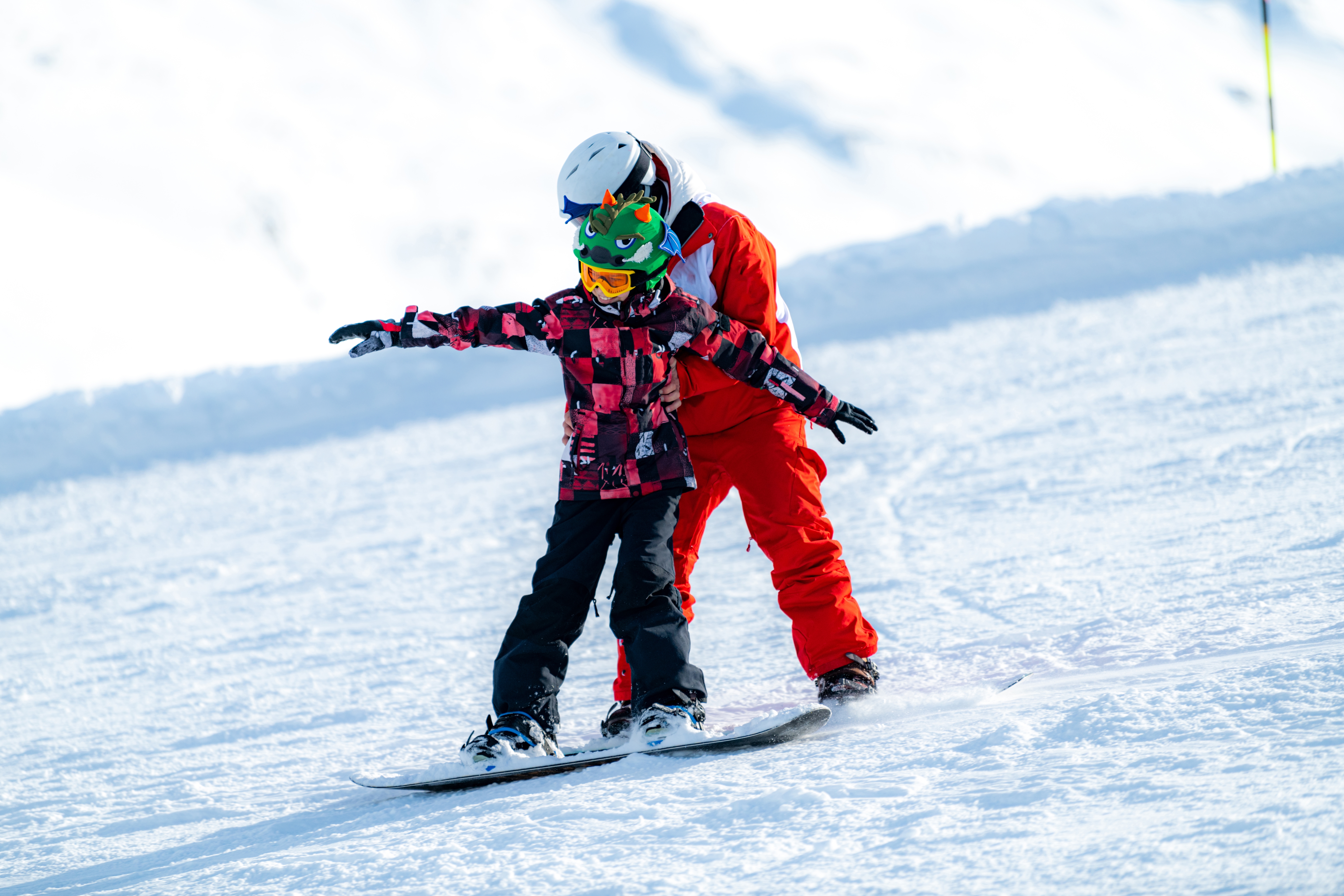 Private Snowboarding Lessons for Kids (from 5 y.) for Beginners from Alessandro Picco.