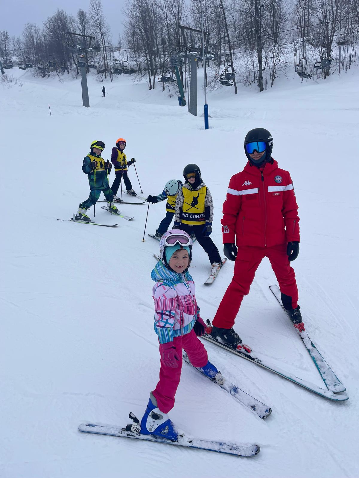 Group Kids Ski Lessons (5-14 y.) for Advanced Skiers - Volpini from Equipe Scuola Sci Limone