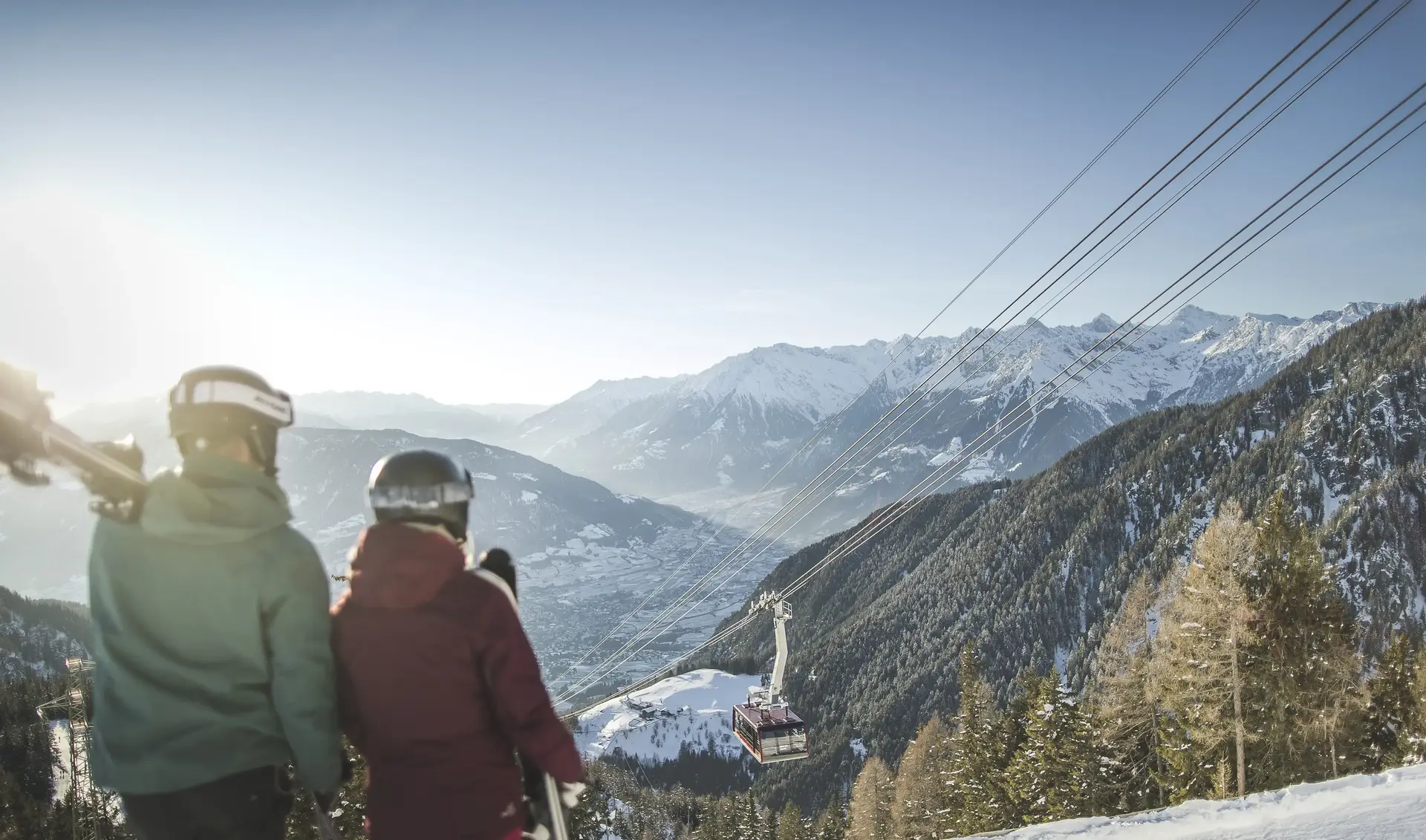 Private Skitour für Skifahrer mit Erfahrung mit Ski School Sunshine.