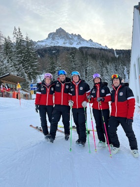 Group Adults Ski Lessons for All Levels