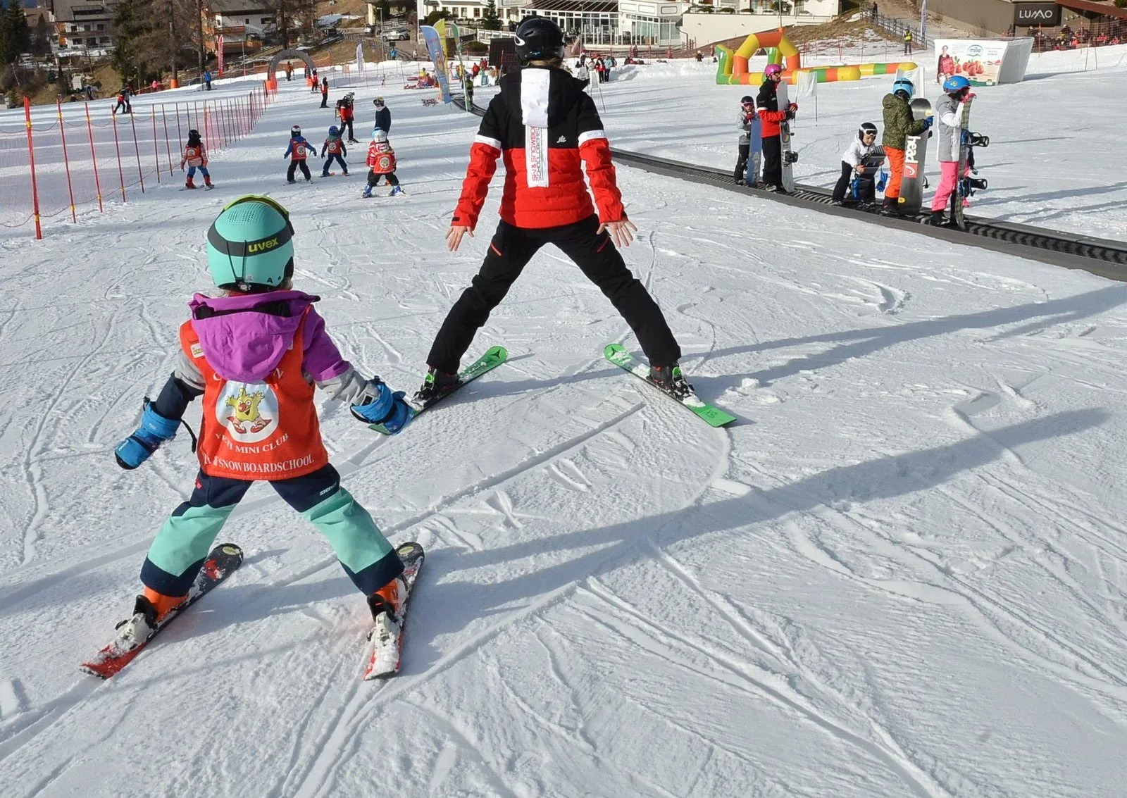 Cours particulier de ski Enfants dès 3 ans pour Débutants.
