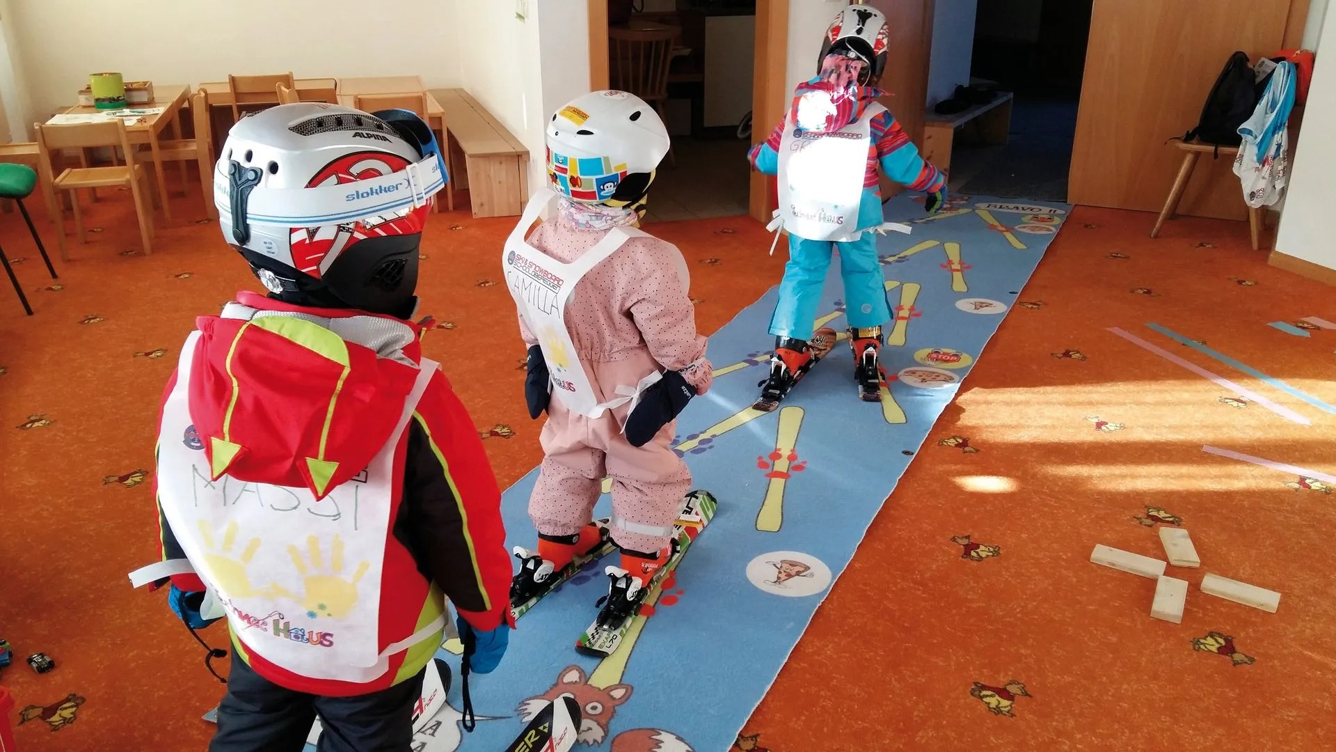 Cours particulier de ski Enfants dès 3 ans pour Débutants.