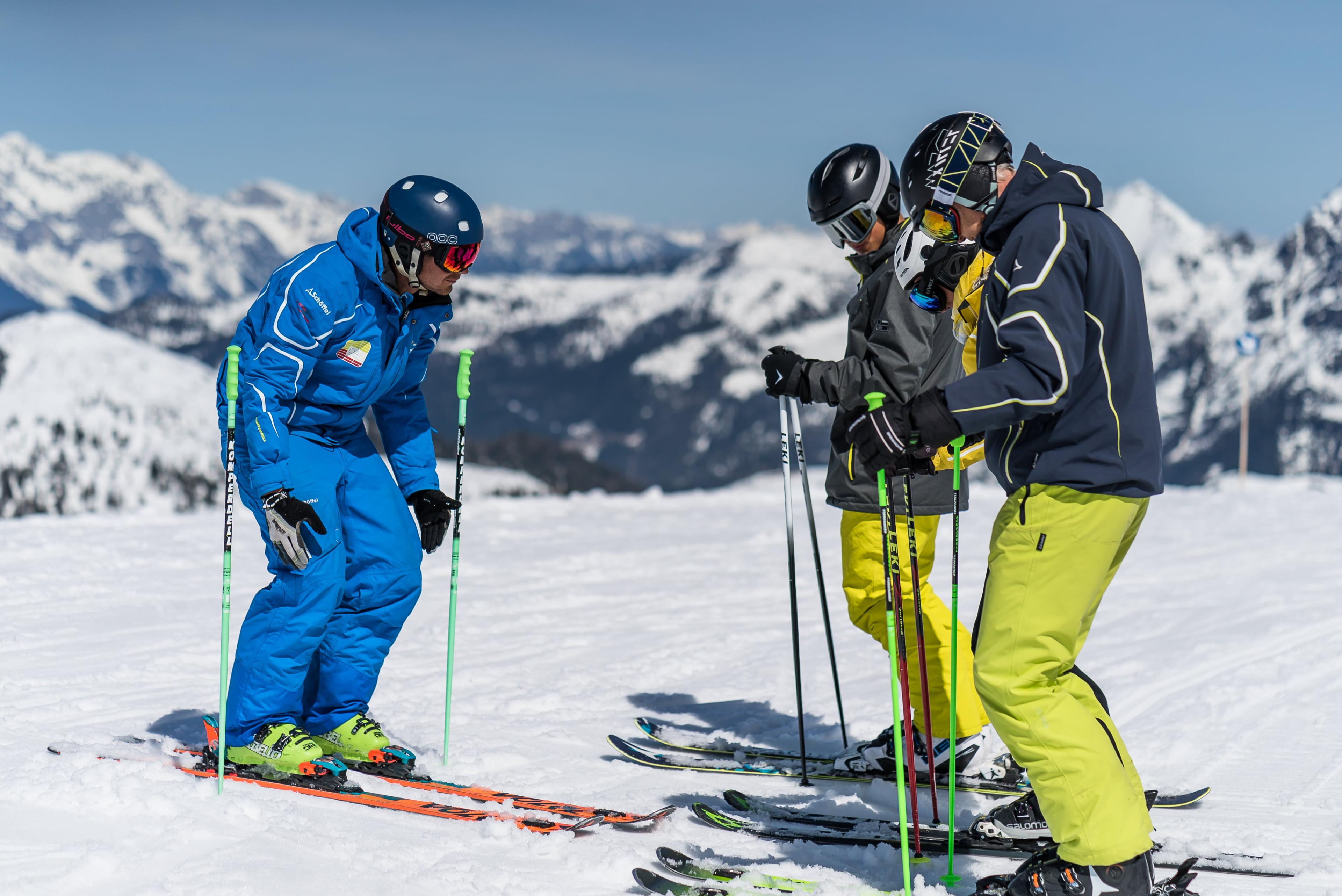 Private Ski Lessons for Kids (from 3 y.) & Adults of All Levels from Fischi's Ski School Flachau.