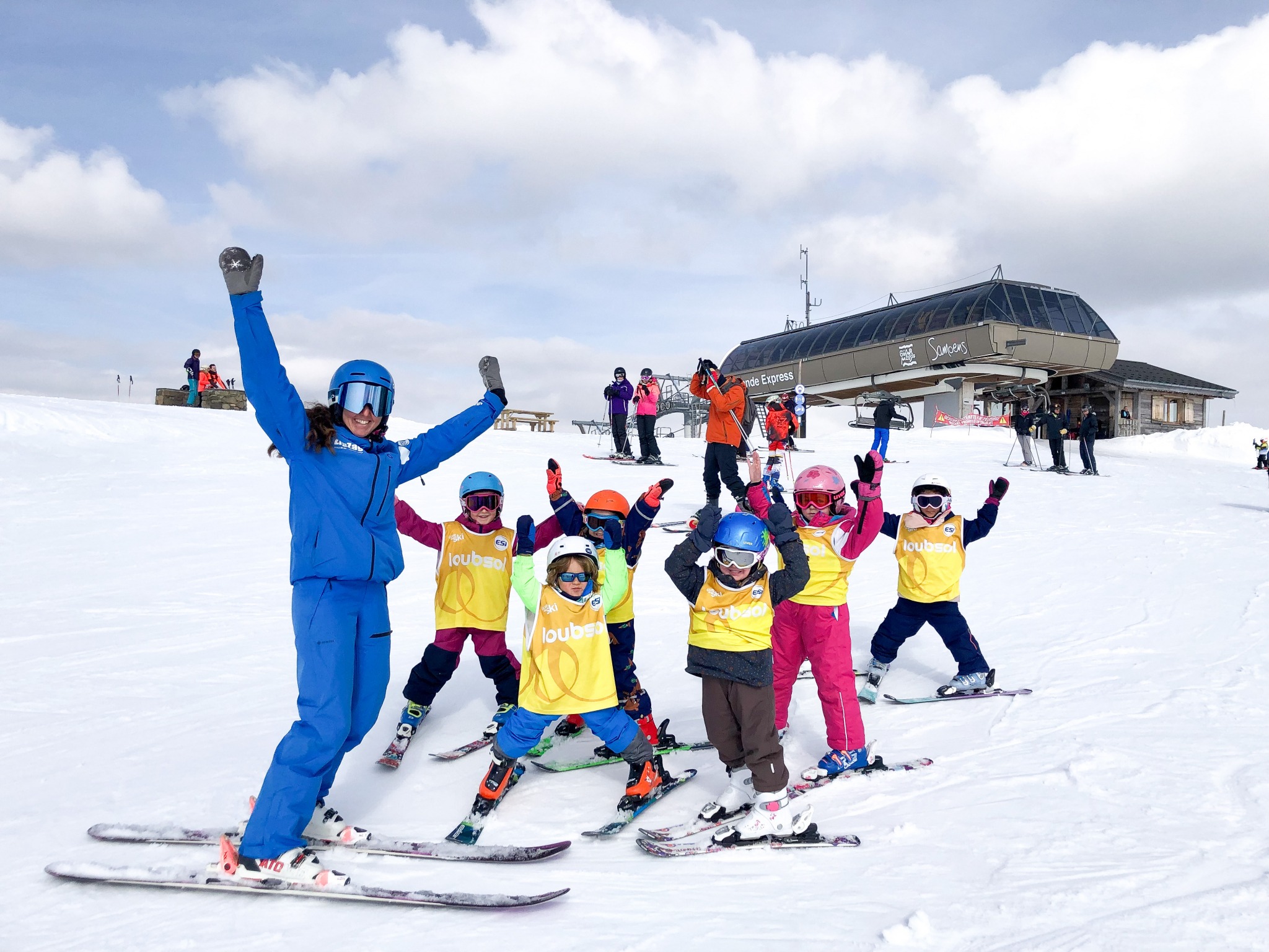 Kids Ski Lessons (6-12 y.) - Max 8 per group from ESI ZigZag Samoëns.
