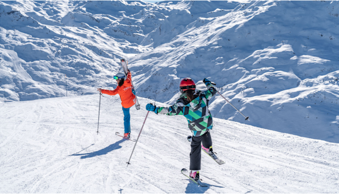 Private Ski Lessons for Kids (from 2 y.) of All Levels