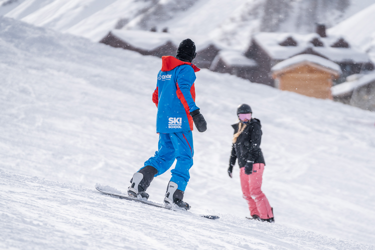 Private Snowboarding Lessons for Kids & Adults of All Levels.