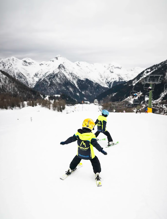 Lezioni di sci per bambini (8-16 anni) - principianti assoluti.