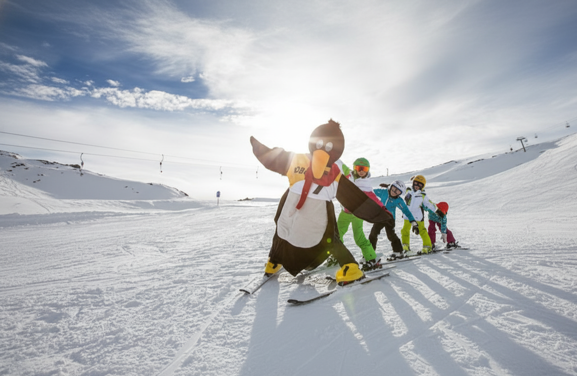 Skilessen voor kinderen (4-14 jaar) van alle niveaus.
