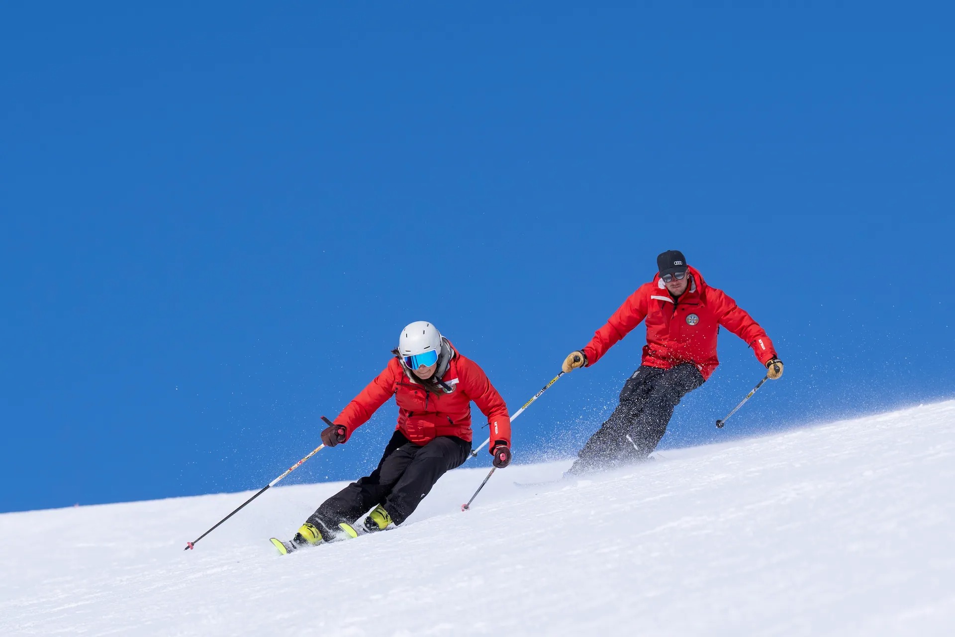 Group Adult Ski Lessons for All Levels.