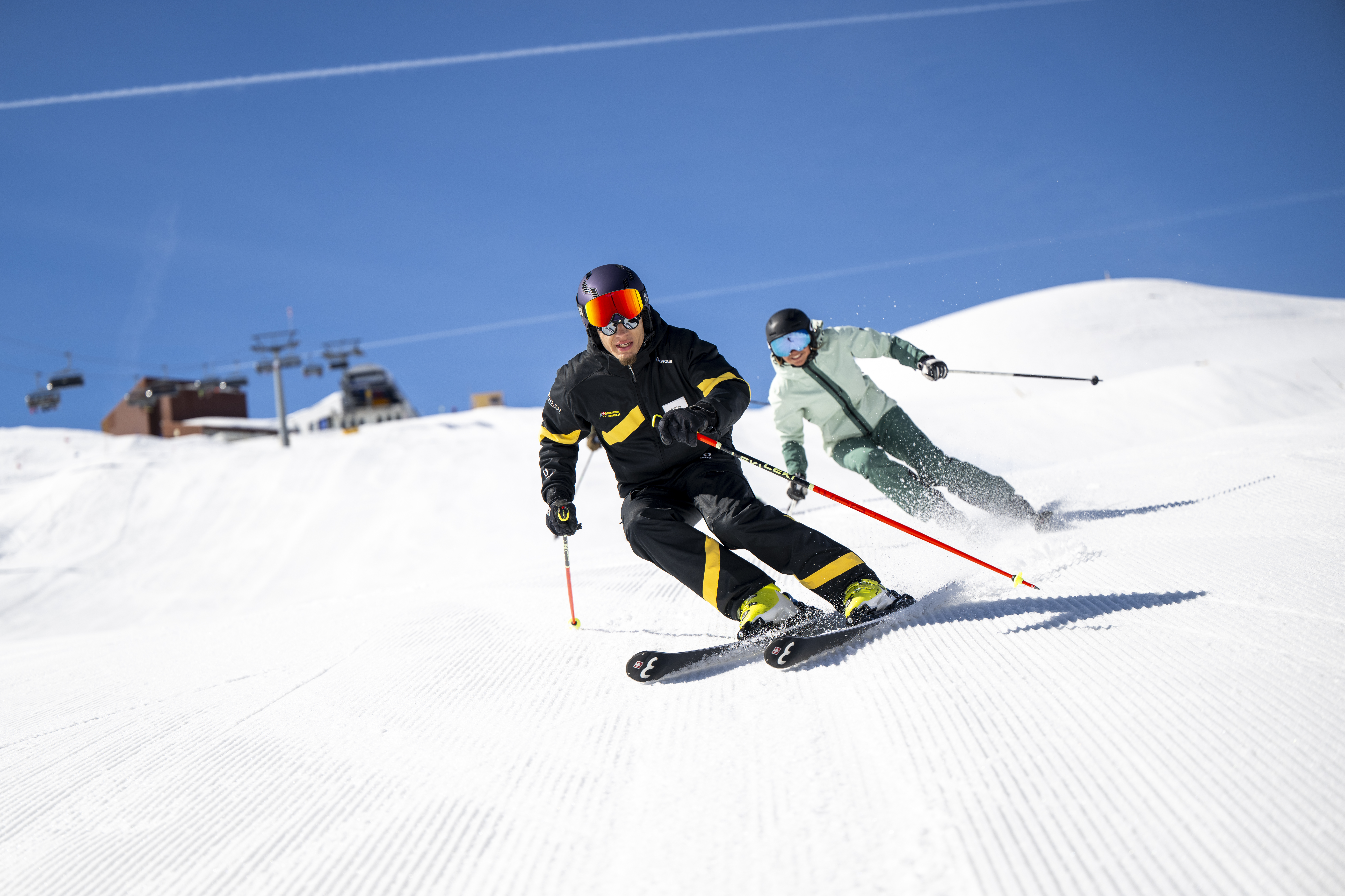 Teens Ski Lessons (13-16 y.) for Advanced Skiers - "Snow Riders".