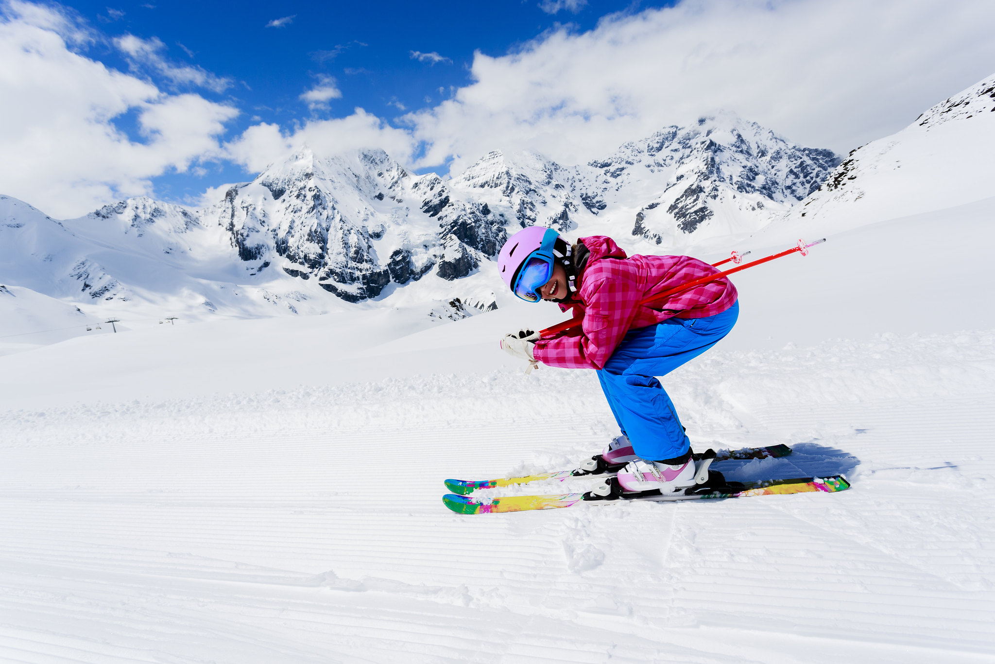 Private Ski Lessons for Kids (3-12 y.) for Skiers with Experience.