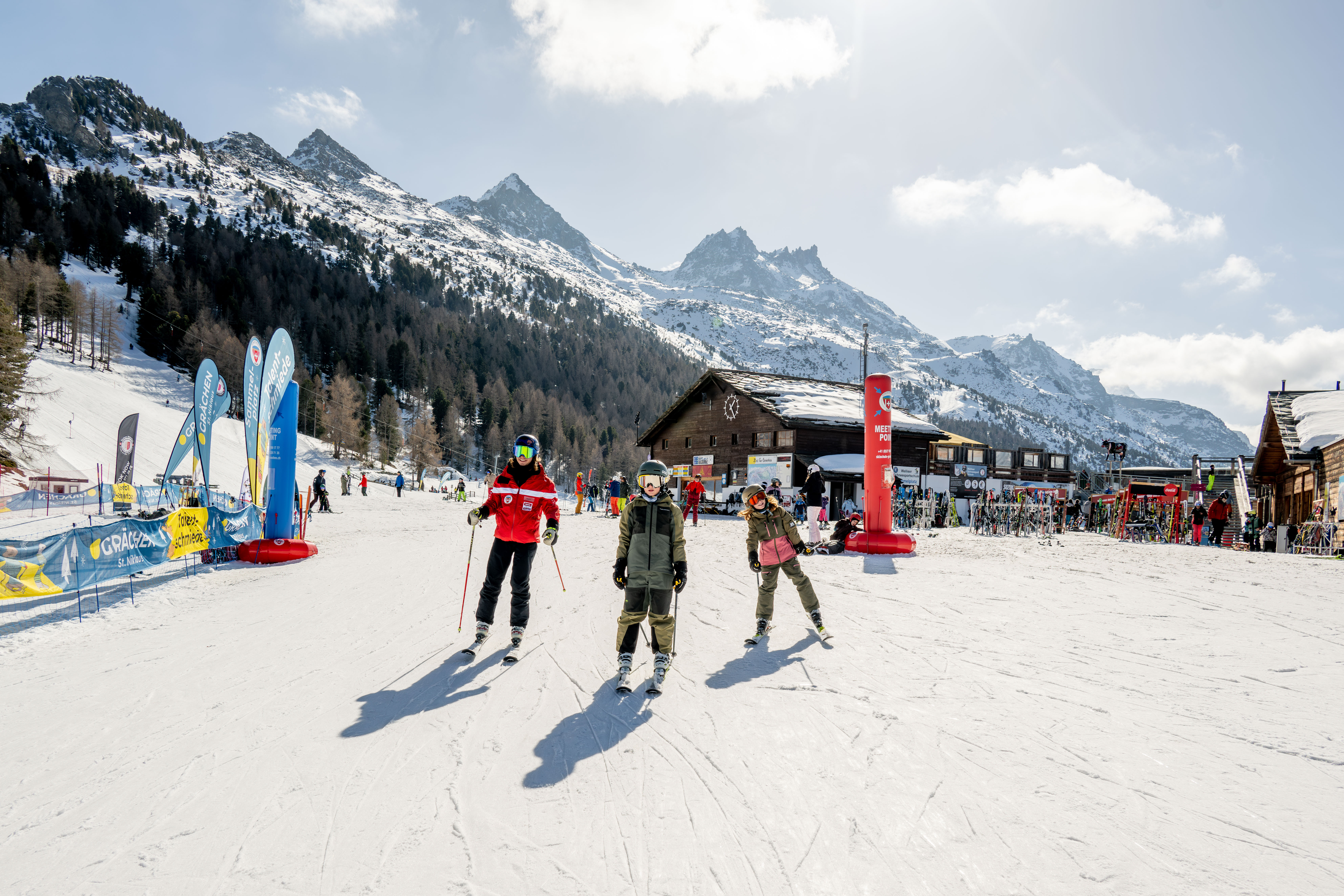 Kids Ski Lessons (3-16 y.) for All Levels.