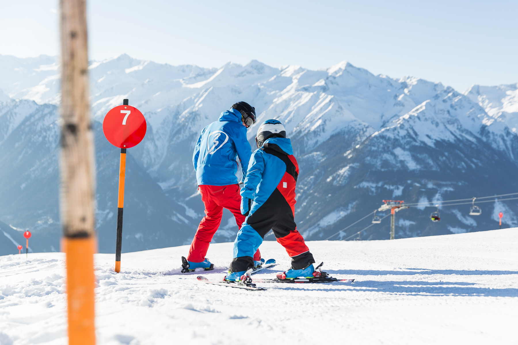 Introductory Ski Lessons for Kids (5-14 y.) for First Timers from Ski School Neukirchen.