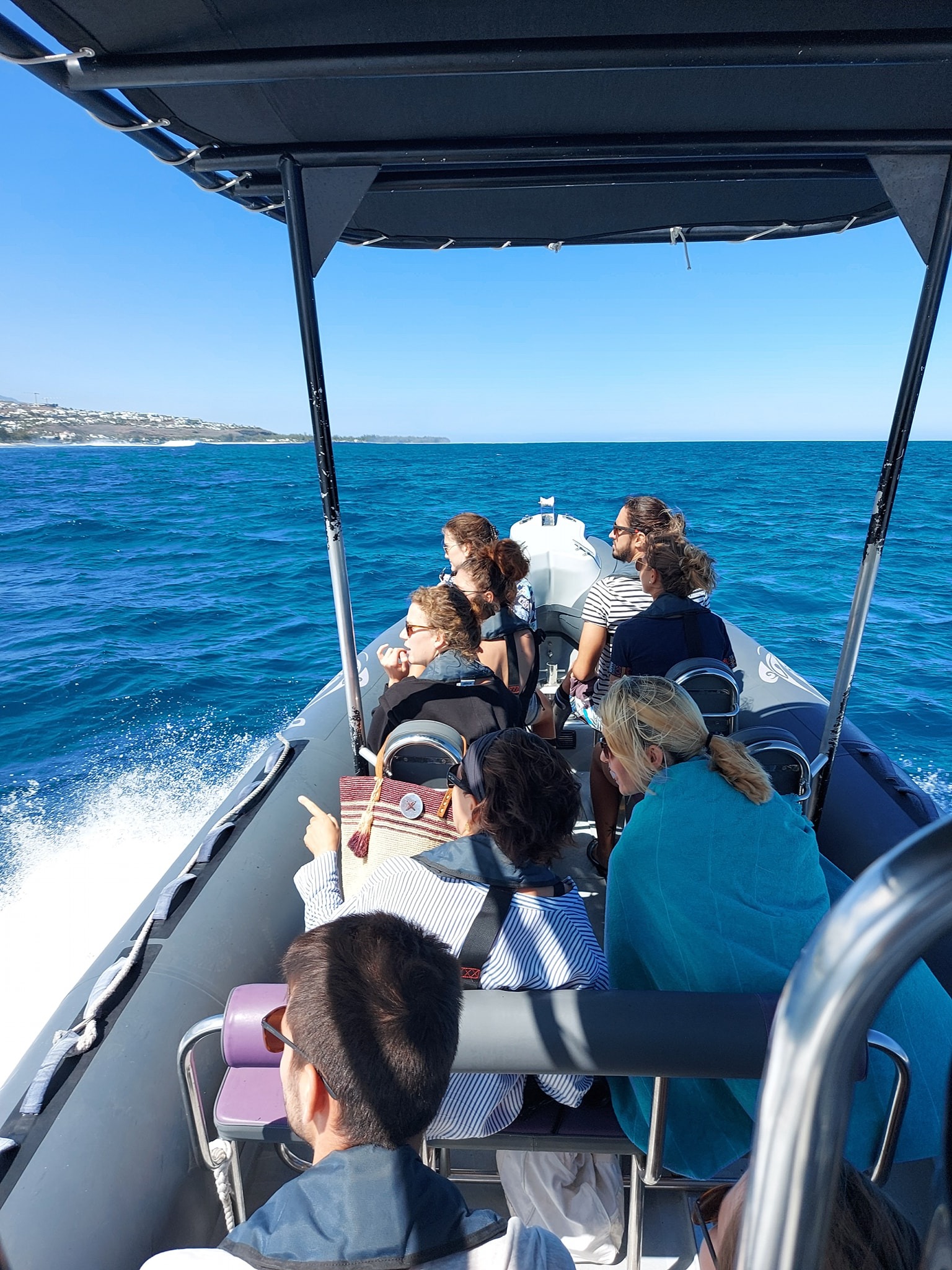 Bootstour ab Saint-Gilles mit Wal- & Delfinbeobachtung & Getränken mit CetaSea Reunion.