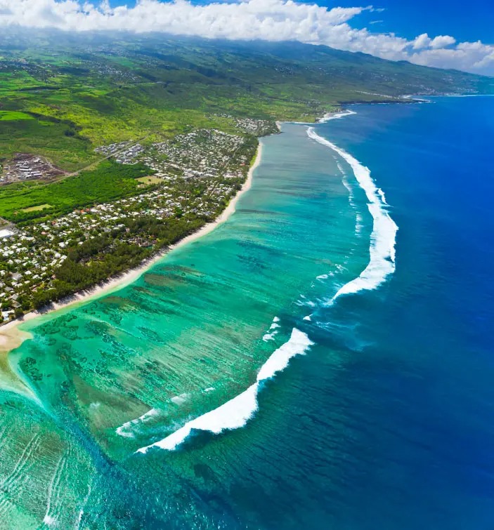Boottocht van Saint-Gilles naar Souffleur de Saint-Leu met toeristische attracties.