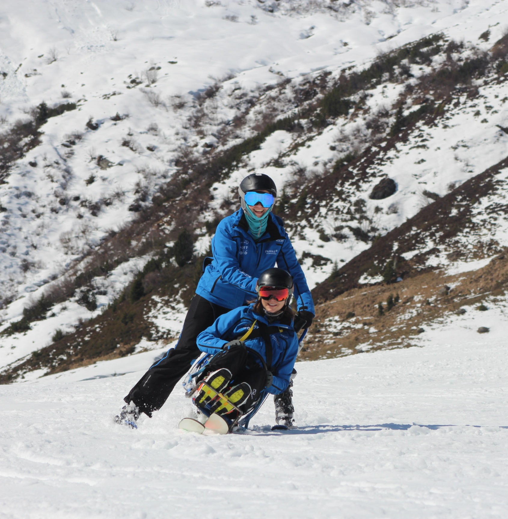 Cours privés de bi-ski (à partir de 3 ans) pour tous les niveaux avec Be In Motion Stuhleck.