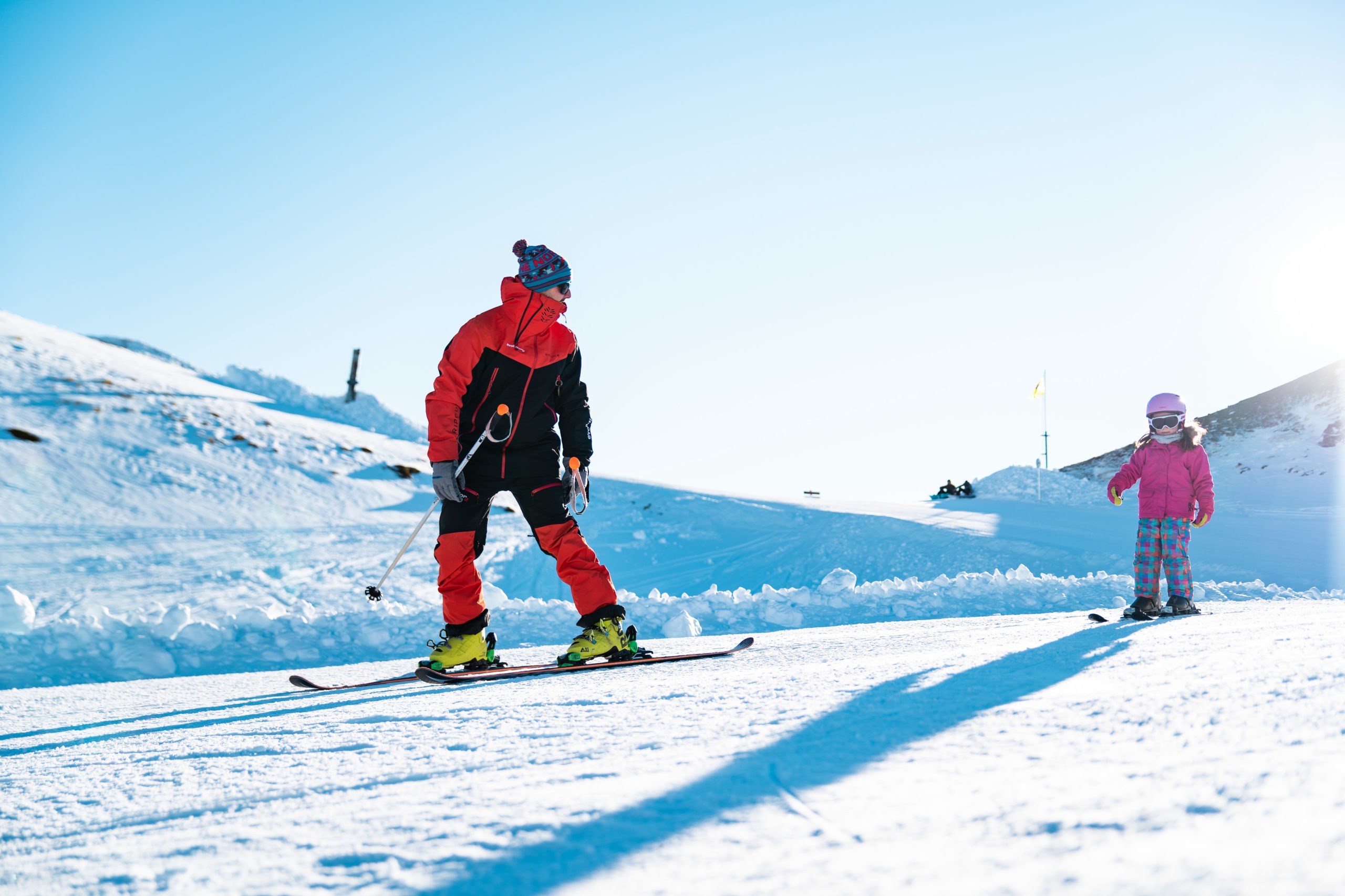 Clases particulares de esquí para niños (3-17 años) para todos los niveles.