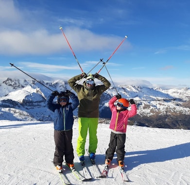 Kids Ski Lessons (7-16 y.) for All Levels