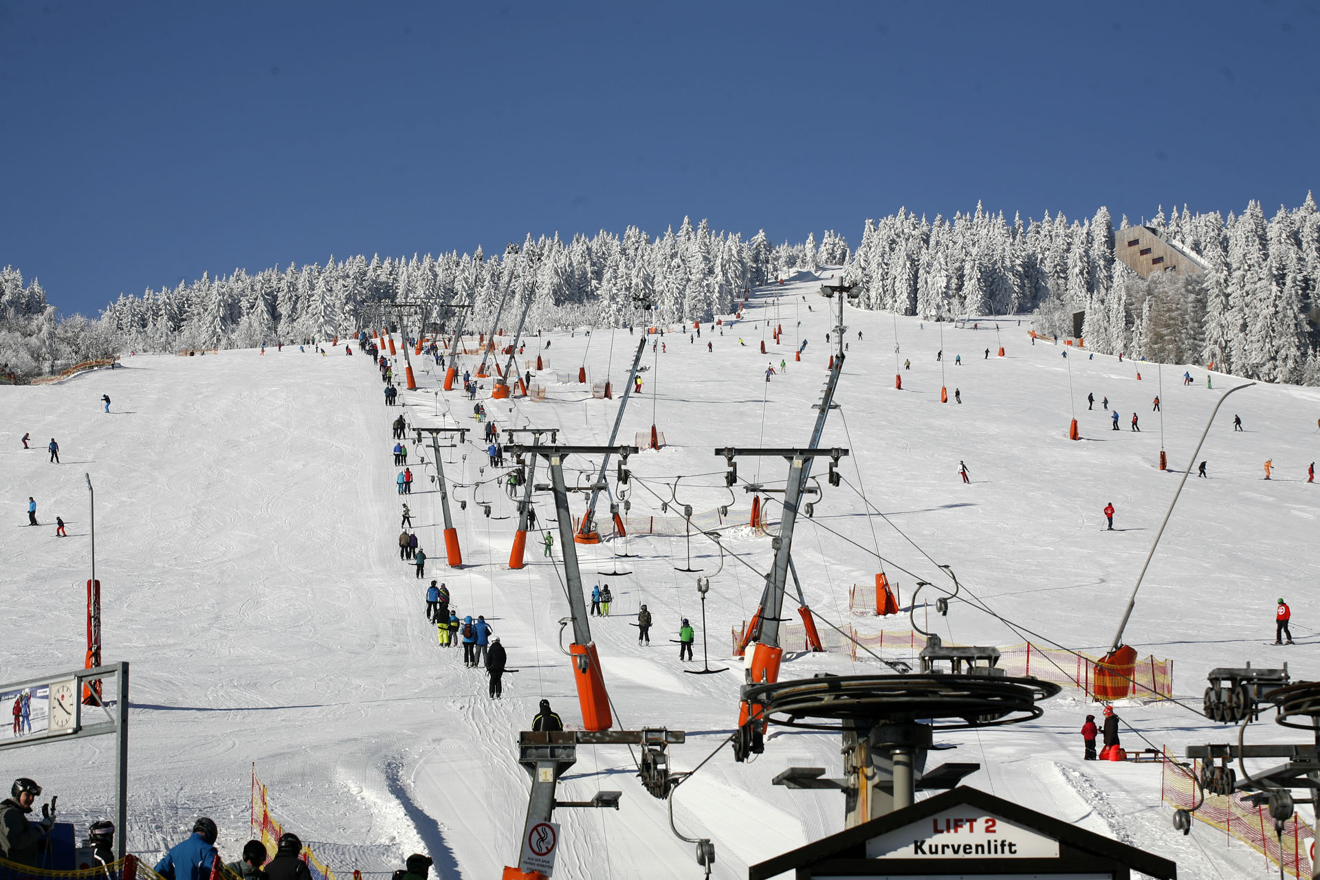 Skilessen voor kinderen (7-12 jaar) met ski-ervaring.