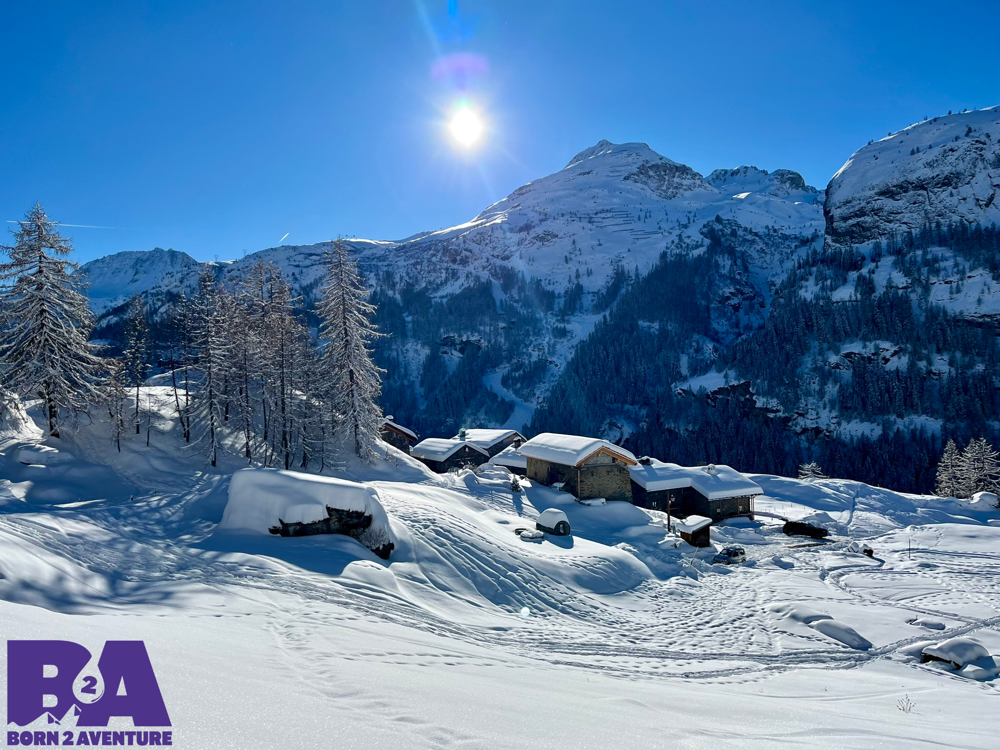 Private Guided Hike or Nordic Walking in Tignes and Val d’Isère from Born 2 Aventure Ardèche Lozère.