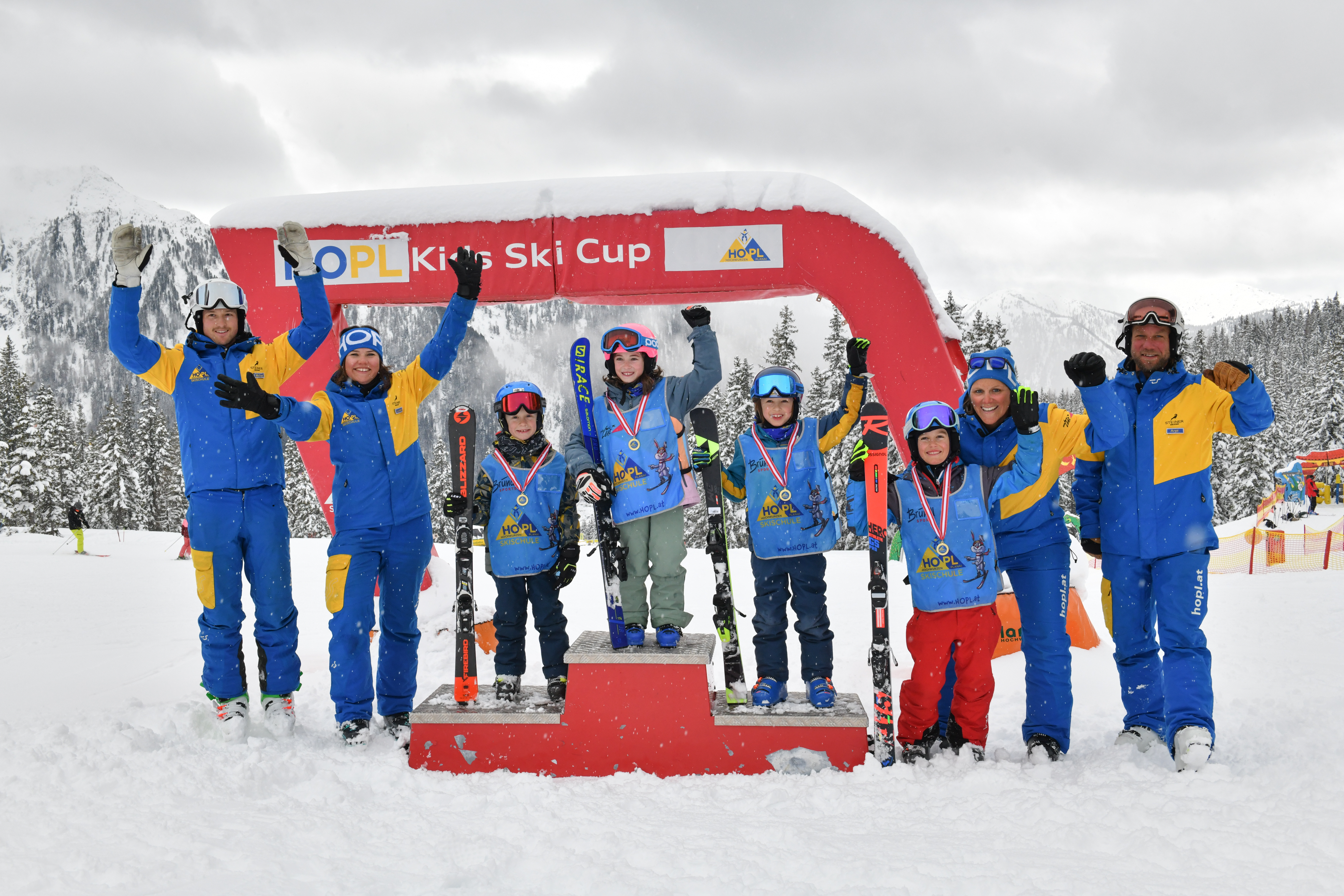 Kids Ski Lessons (4-12 y.) for Skiers with Experience - Half-Day.