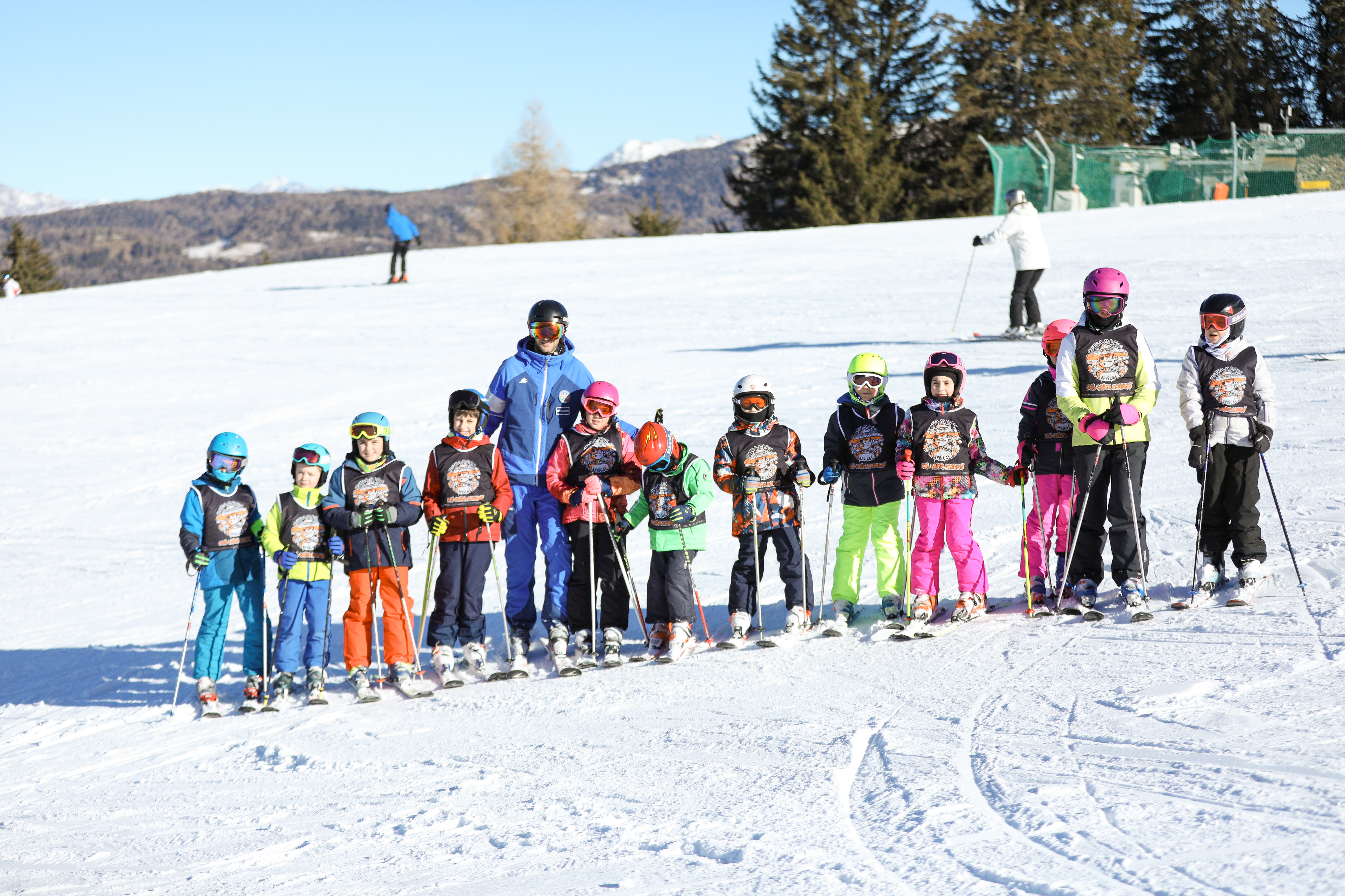 Kids Ski Lessons (6-13 y.) for Kids with Experience.