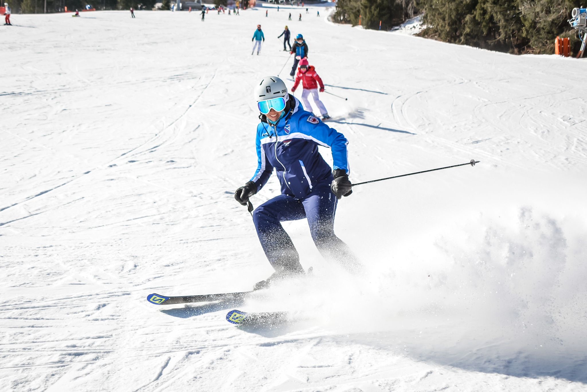 Private Adult Ski Lessons (from 13 y.) for All Levels from Alessia Pescoller.