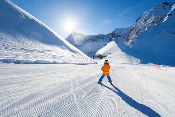 Private Ski Lessons for Kids (3-12 y.) of All Levels