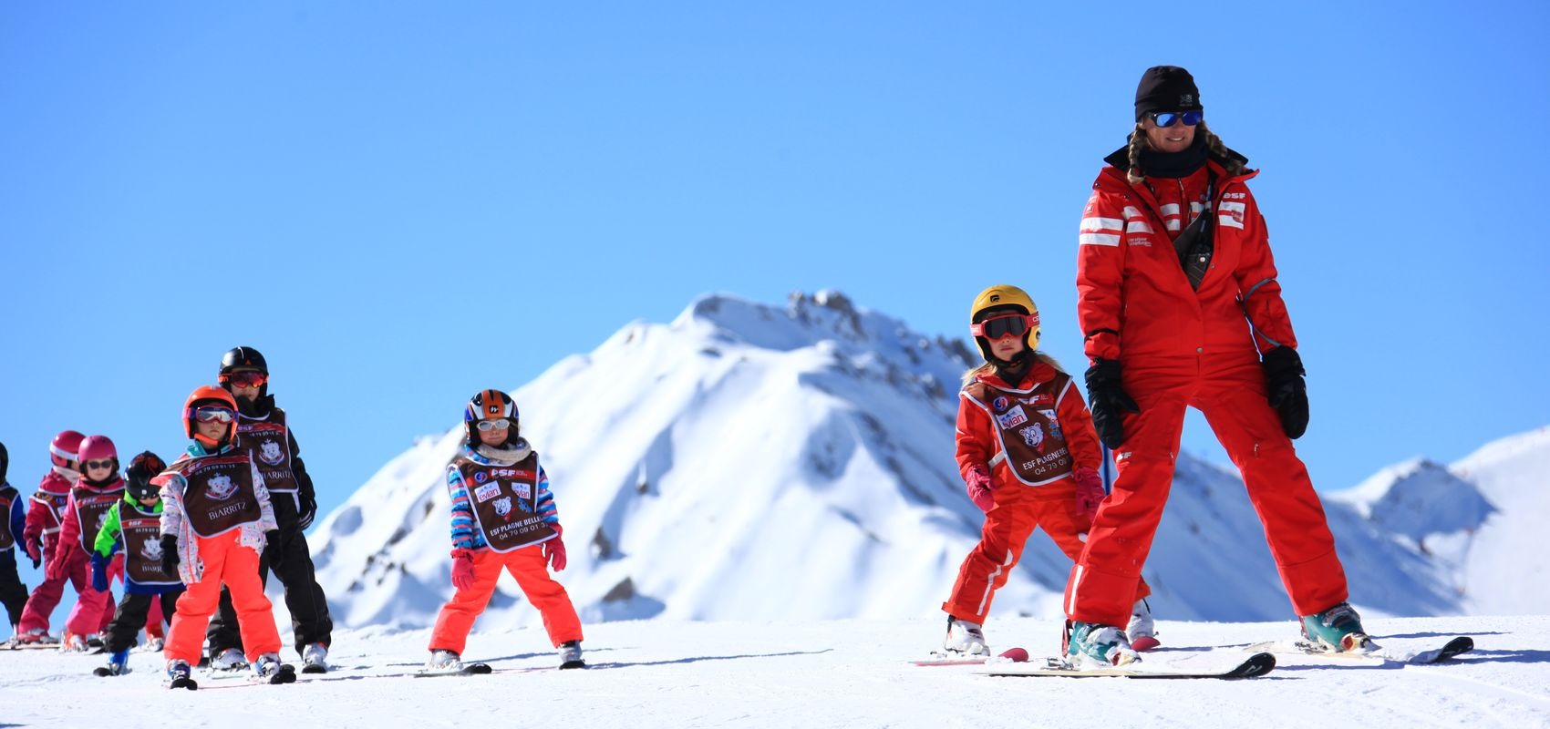 Kids Ski Lessons (6-12 y.) for All Levels.