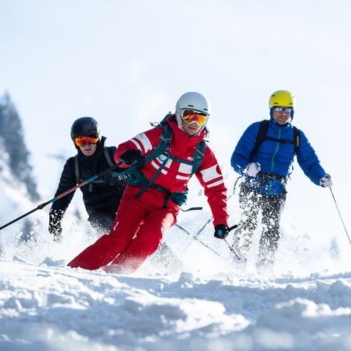 Adult Ski Lessons (from 13 y.) for All Levels from Ski School ESF Plagne Bellecôte.